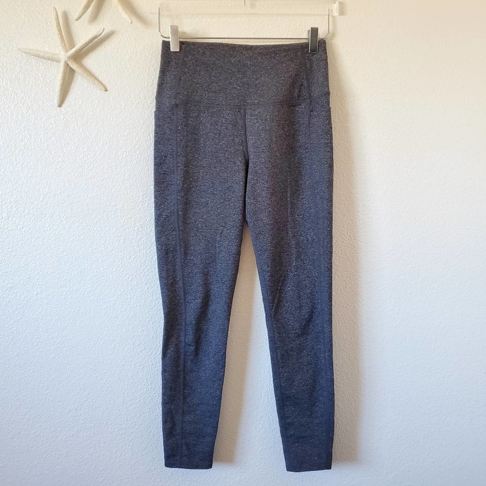 Skechers Everyday Active Casual Workout Leggings Size Medium Gray Women